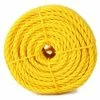 Mibro Baron Twisted Polypropylene Rope 1/4 Inch x 100 Foot - Yellow - 63800