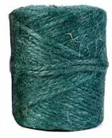 Mibro Baron Jute Twine 3-Ply x 200 Foot Green - 40308 - Rope