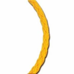 Mibro Baron Hollow Braid Polypropylene Rope No.12 3/8 Inch x 50 Foot Yellow 51216