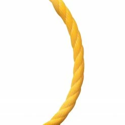 Mibro Baron 1 Foot of Poly Twisted 3 Strand Rope 3/4 Inch Yellow - 83610