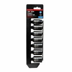 Crimson Force Tools 7 Piece 1/2" Drive Metric Impact Socket Set - 7019615 - Sockets & Socket Sets