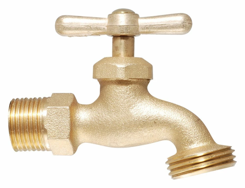 LDR Brass Hose Bibb 3/4" Hose Thread 020 7504 - Malleable Fittings - Image 2