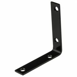National Hardware 115 Corner Braces in Black Finish - N266-484 - Miscellaneous Hardware