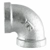 LDR Galvanized 90 Degree Elbow 1/2" 313 E90-12 - Malleable Fittings