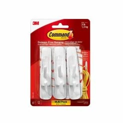Command™ Medium Utility Hook Value Pack 17001-6ES - Miscellaneous Hardware