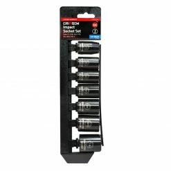 Crimson Force Tools 7 Piece 1/2" Drive SAE Impact Socket Set - 7019611 - Sockets & Socket Sets