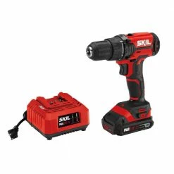 Skil PWRCORE 20-Volt Lithium-Ion Cordless 1/2" Drill Driver Kit - DL527502 - Drills & Drivers