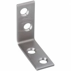 National Hardware V415 Corner Braces in Stainless Steel - N348-300 - Reinforcement Hardware