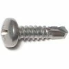 Midwest Fastener #10-16 x 3/4" 410 Stainless Phillips Pan Head Self-Drilling Screws - 11830 - Bolts