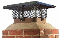 HY-C Small Chimney Cover SCADJ S - Fireplace Accessories