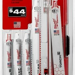 Milwaukee Sawzall Demolition Wood and Metal Cutting Bi-Metal Reciprocating Blade Set (12 Piece) - 49-22-1129 - Sawzall Blades