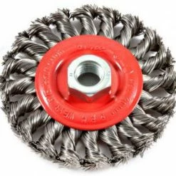 Forney Knotted Wire Wheel 4 inch x 5/8 - Replacement Parts & Accessories