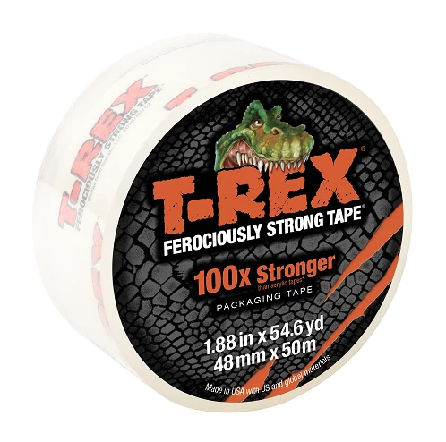 Duck Tape T-REX Packaging Tape-Clear 1.88 Inch x 54.6 Yards - 241401 - Adhesives & Tape