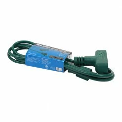 Real Work Tools™ 16 Gauge 8 ft. Indoor/Outdoor Triple Tap Extension Cord - 20170302310 - Extension Cords & Power Strips