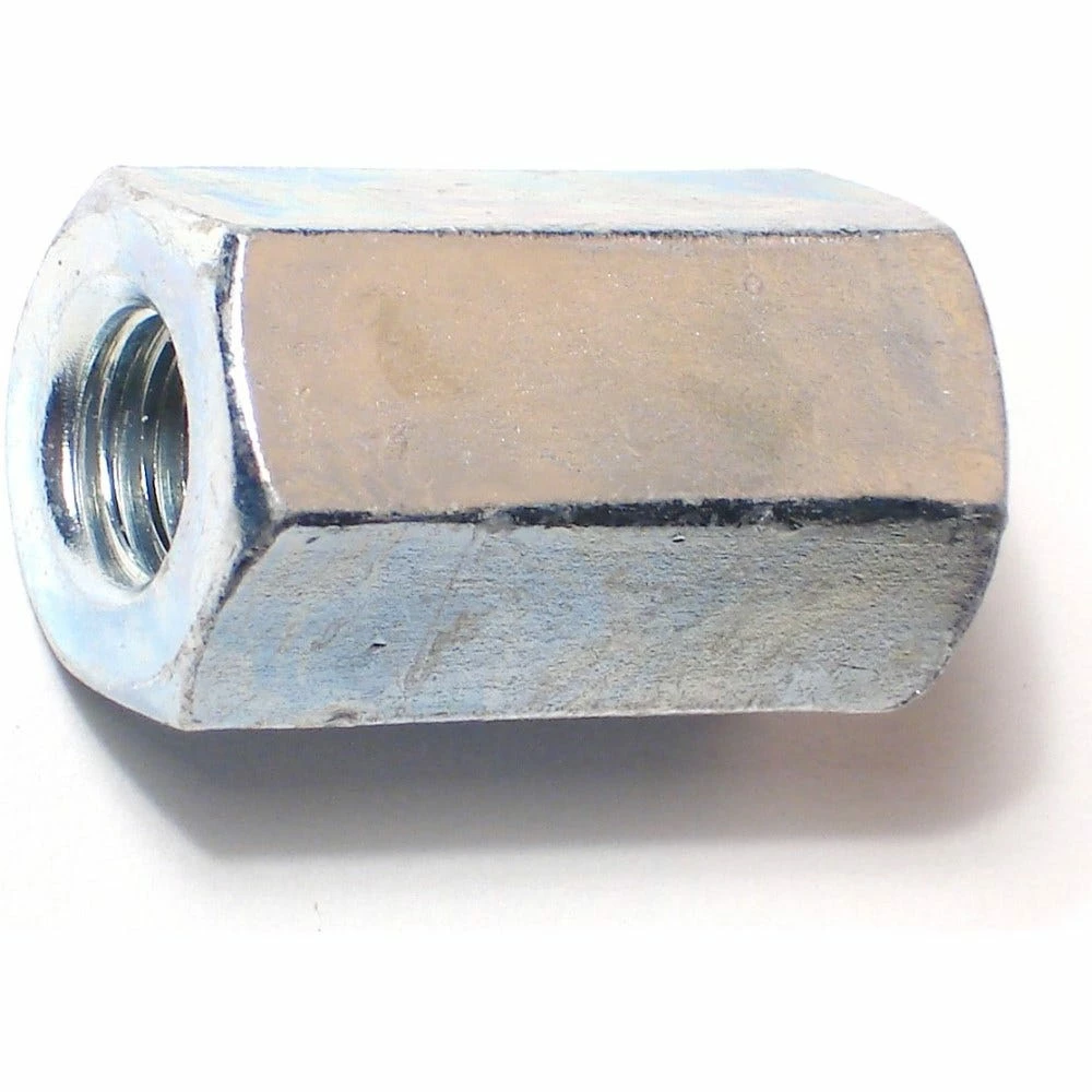 Midwest Fastener 10mm-1.5 x 30mm Zinc Plated Coarse Thread Coupling Nuts - 88316 - Bolts