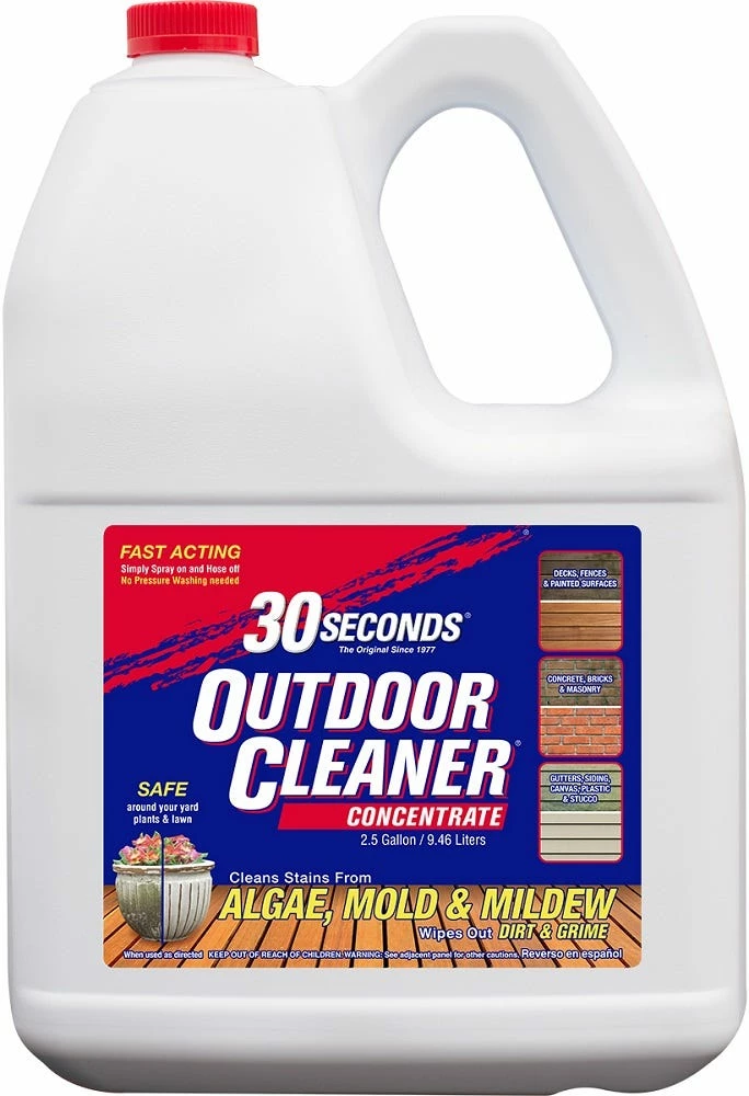 30 Seconds Cleaners 30 Seconds Outdoor Cleaners 2.5 Gallon - 2.530S - Outdoor Cleaning - Image 2