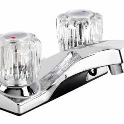 Belanger by Keeney Lavatory Faucet -Dual Handle-EBA74WCP - Bathroom Accessories