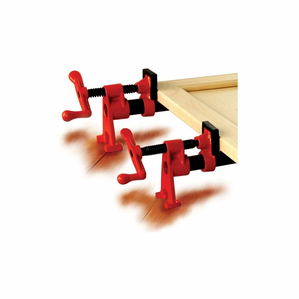 Bessey Tools H-Style Pipe Clamp Fixture Set for 3/4" Black Pipe - BPC-H34 - Clamps - Image 2