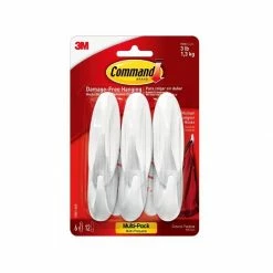 Command™ Medium Designer Hooks Multi-Pack 17081-6ES - Miscellaneous Hardware