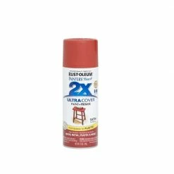 Rust-Oleum Ultra Cover 2X Spray Paint Satin Paprika Spray 249068
