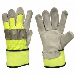 Cordova Hi-Vis Split Cowhide Leather Glove - F7555 - Gloves