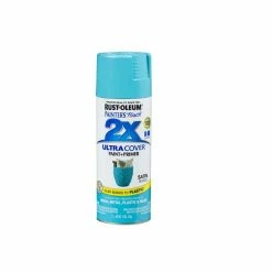 Rust-Oleum Ultra Cover 2X Spray Paint Satin Seaside Spray 315395