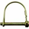Midwest Fastener 1/4" x 2" Zinc Plated Round Wire Lock Pins - 86282 - Bolts