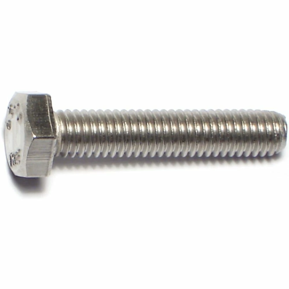 Midwest Fastener 6mm-1.0 x 30mm Stainless A2-70 Coarse Thread Hex Cap Screws - 87504 - Bolts - Image 2