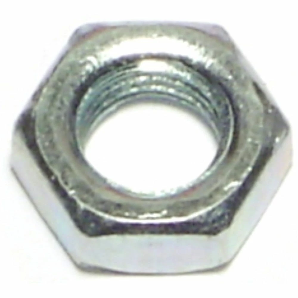 Midwest Fastener 5/16"-24 x 9/16" Zinc Plated Fine Thread Hex Jam Nuts - 80362 - Bolts - Image 2