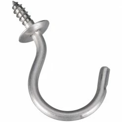 National Hardware V2022 Cup Hooks in Stainless Steel - N348-458 - Reinforcement Hardware