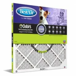 Bestair 20 x 20 x 1 Merv 11 Allergen/Odor Reduction Carbon Air Filter - PF2020-1 - Furnace Filters & Maintenance