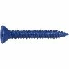 Midwest Fastener 1/4" x 1-3/4" Blue Ruspert Coated Phillips Flat Head Masonry Screws - 23342 - Bolts