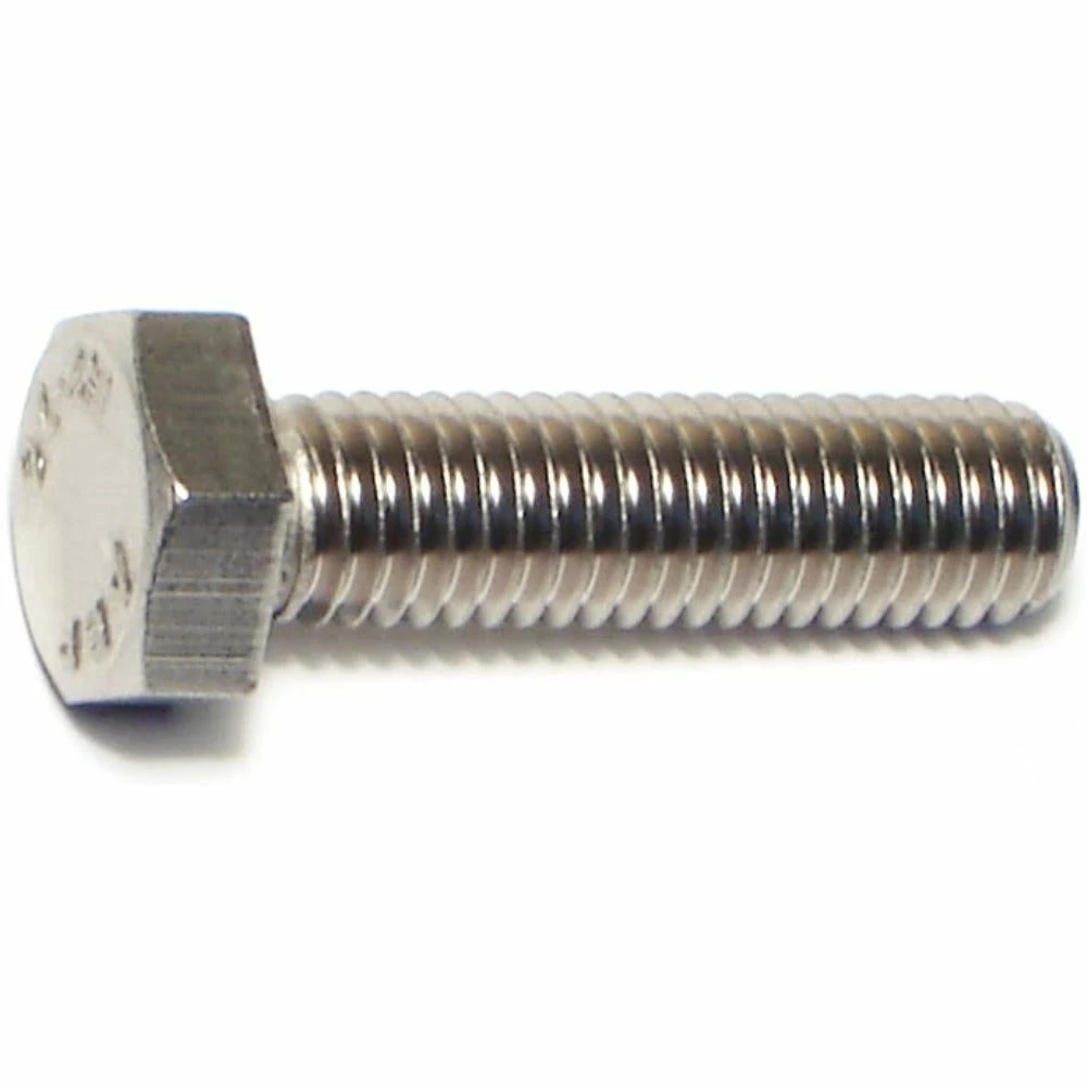 Midwest Fastener 8mm-1.25 x 30mm Stainless A2-70 Coarse Thread Hex Cap Screws - 87510 - Bolts