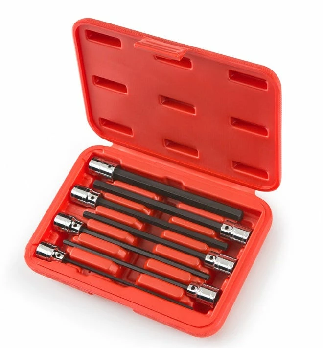 Tekton 7 Piece 3/8 in Drive Extra Long Hex Bit Skt Set - 1/8-3/8 Inch - 1362 - Sockets & Socket Sets - Image 2