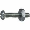 Midwest Fastener #6-32 x 3/4" Combo Round Head Machine Screws w/ Nuts - 23973 - Bolts