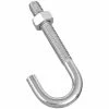 National Hardware 2195 J Bolts in Zinc plated - N232-918