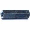 Midwest Fastener 5/16"-18 x 1/2" x 1-3/4" Zinc Plated Coarse Thread Rod Coupling Nuts - 83083 - Bolts