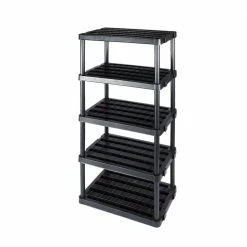 Gracious Living Extra Large, Heavey Duty, Ventilated 5 Tier Shelving Unit - 91094-1C-16