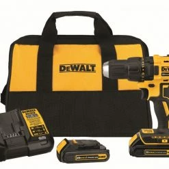 DeWalt 20 Volt MAX Lithium Ion Cordless Brushless Compact Drill/Driver - DCD777C2 - Drills & Drivers