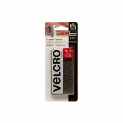 Velcro Brand Extreme Outdoor 4" x 2" Strips Titanium 2 Count - 19432030 - Adhesives & Tape