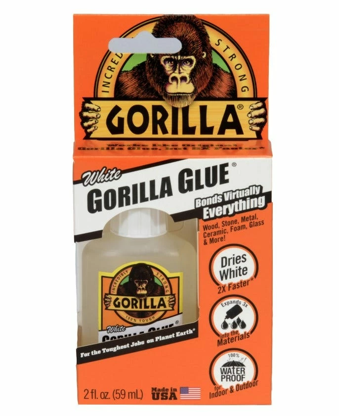Gorilla Glue White Quick Cure Glue 2 oz. 5201201 - Adhesives Fillers - Image 3