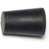 Midwest Fastener 1/2" x 11/16" x 1" #0 Black Rubber Stoppers - 84003 - Bolts