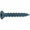 Midwest Fastener 1/4" x 1-3/4" Blue Ruspert Coated TorqueMaster Flat Head Masonry Screws - 12252 - Bolts