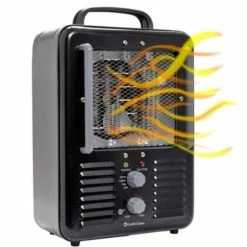 Various Brands Powergear by Comfort Zone Milkhouse Utility Heater - CZ798BK - Electric Heaters