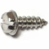 Midwest Fastener #8 x 1/2" Zinc Plated Slotted Hex Washer Head Sheet Metal Screws - 21224 - Bolts