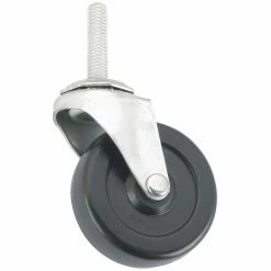 Waxman Caster 2.5 Inch Threaded Stem Rubber - 4402255T - Casters