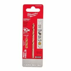 Milwaukee 5/32" Cobalt Red Helix Twist Drill Bit - 48-89-2307 - Drill Bits