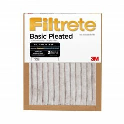 Filtrete Basic Pleated Air Filter 16x25x1 (FBA01CI-6) - Furnace Filters & Maintenance