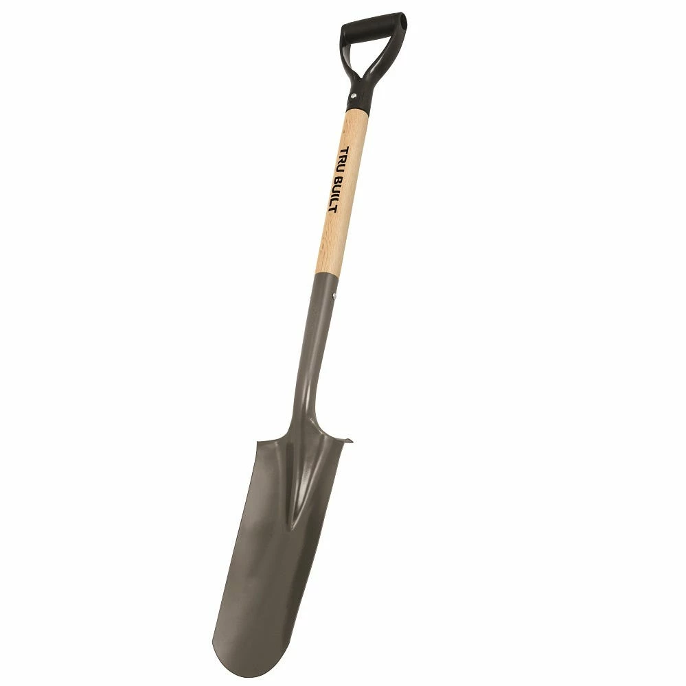 Truper TruBuilt Drain Spade with D Handle - 31178 - Digging Tools