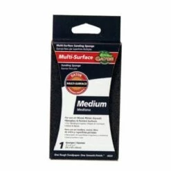 Gator Ali Industries 3 Inch x 5 Inch Medium 60 Grit Jumbo Sanding Sponge - 4632 - Sandpaper